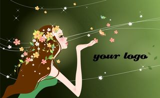 唯美美容美发名片