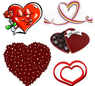 心形素材图片