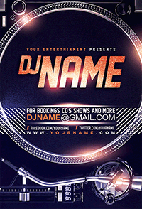 Vintage Music Flyer