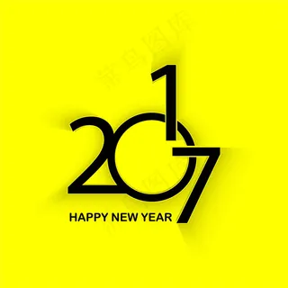 黄色背景矢量图