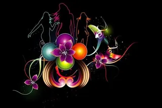 激情音乐背景图片