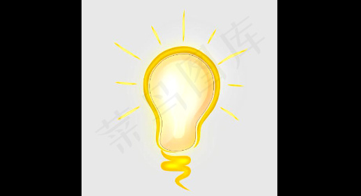 黄色灯泡视频特效