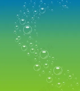 透明泡泡渐变色背景矢量素材