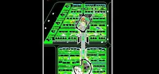 小区园林景观设计总平面图