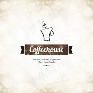 矢量餐饮咖啡背景素材