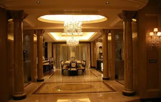 样板房 星河湾 客厅 吊灯