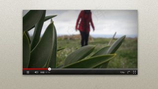 网络播放界面PSD分层素材