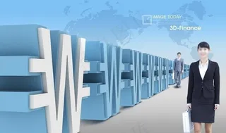 财经领域商务人士海报图片