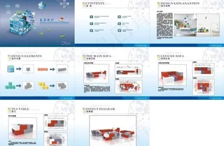 俄罗斯方块创意家具设计图片