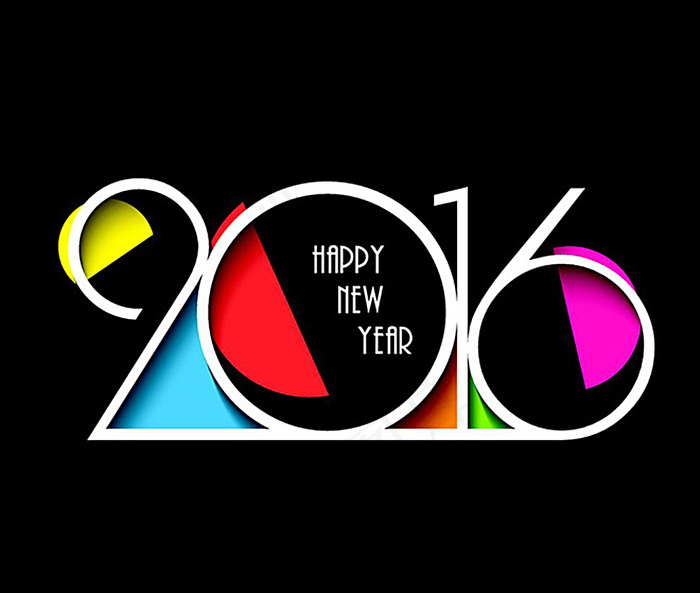 2016年艺术字图片eps,ai矢量模版下载