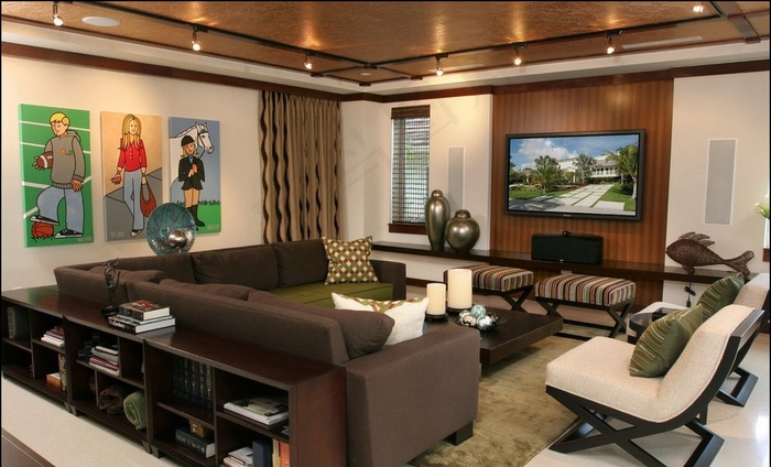 电视背景墙装修设计效果图