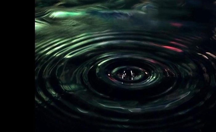 水波水滴视频图片
