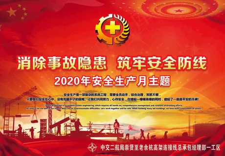 2020年安全生产月主题：消除事故隐患，筑牢安全防线
