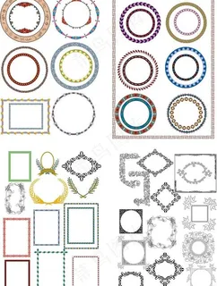 麦穗 稻穗 相框图片 麦穗 稻穗 相框图片