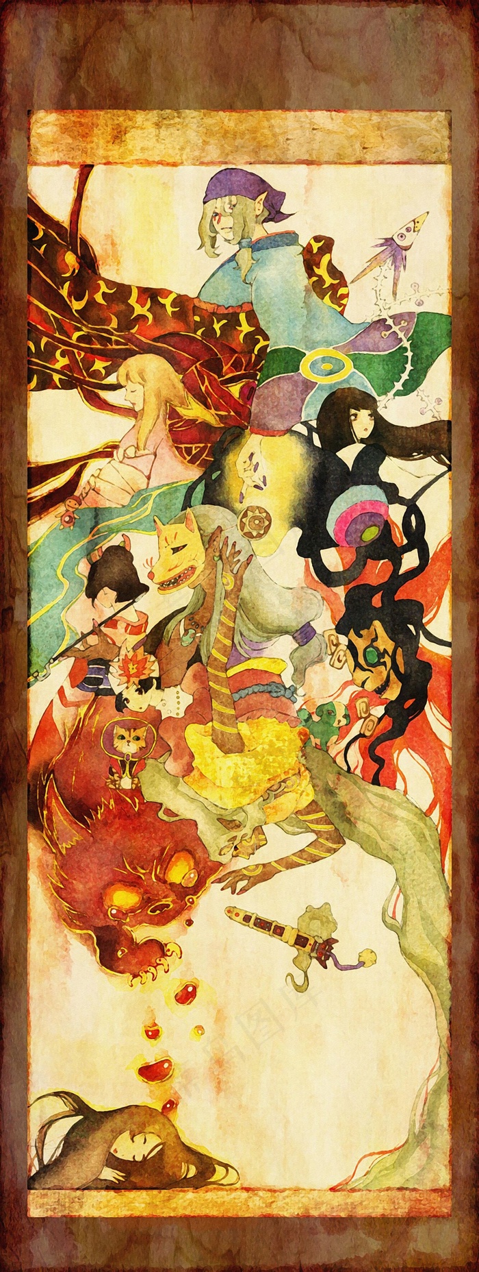 创意油画图片
