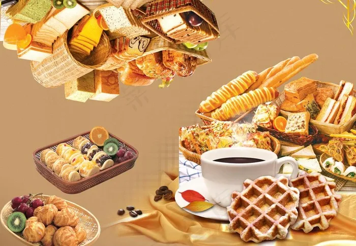 糕点 饼干图片(4000X3000(DPI:300))psd模版下载