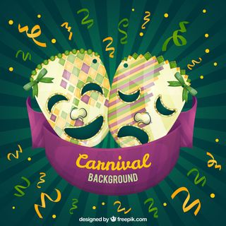 绿色背景矢量图