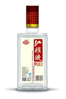 红粮液佳酿酒瓶效果