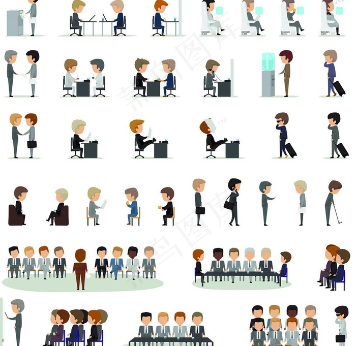 商务人物图片