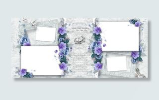 花边相框图片