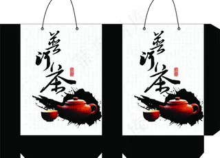 普洱茶手提袋图片