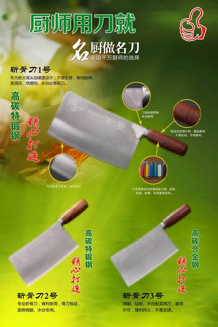 刀具介绍海报(3150X4724(DPI:200))psd模版下载