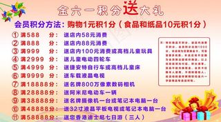 金六一奶粉海报图片