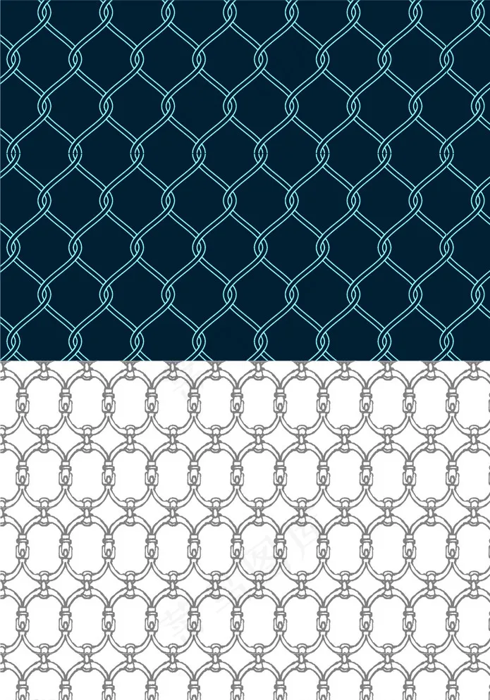 格子印花图片ai矢量模版下载