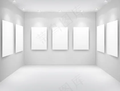 画廊展示背景矢量素材三 画廊展示背景矢量素材三