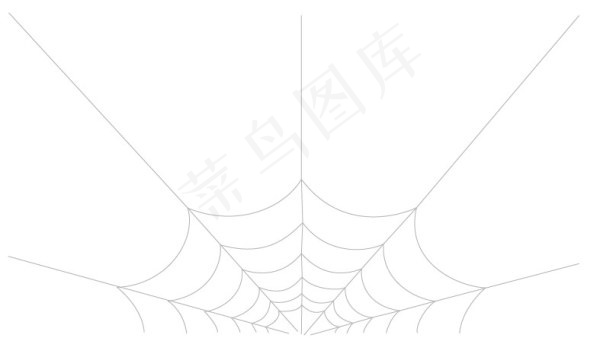 蜘蛛网网状花纹矢量图ai矢量模版下载