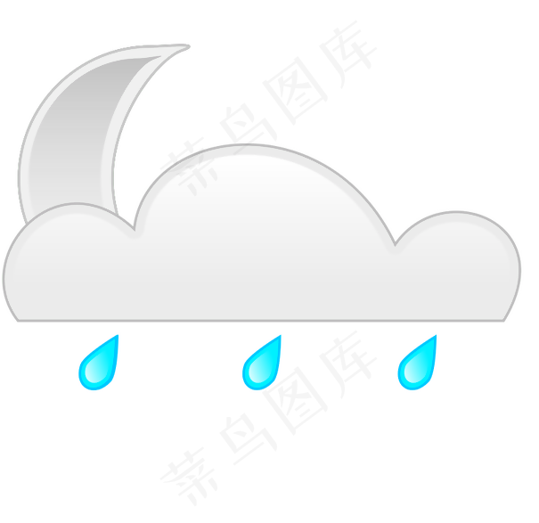 月亮雨