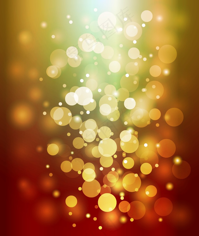 节日彩灯的背景