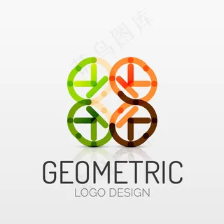 时尚简约LOGO设计矢量素材