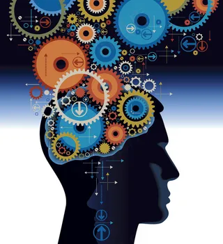 创意大脑思维矢量素材1