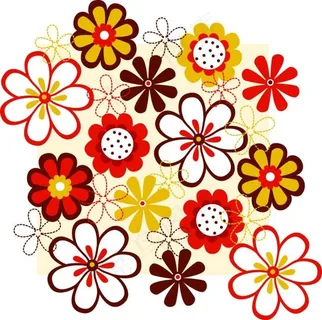 矢量花纹底纹背景矢量素材