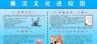 廉洁文化进校园图片