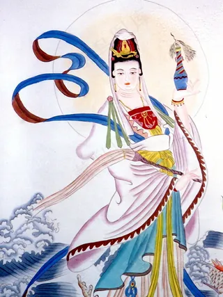 观音佛像 手绘仙佛 佛教文化_01...