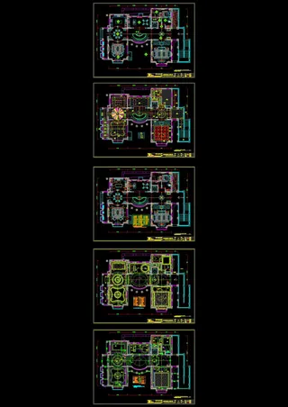 一层平面布置图cad图纸