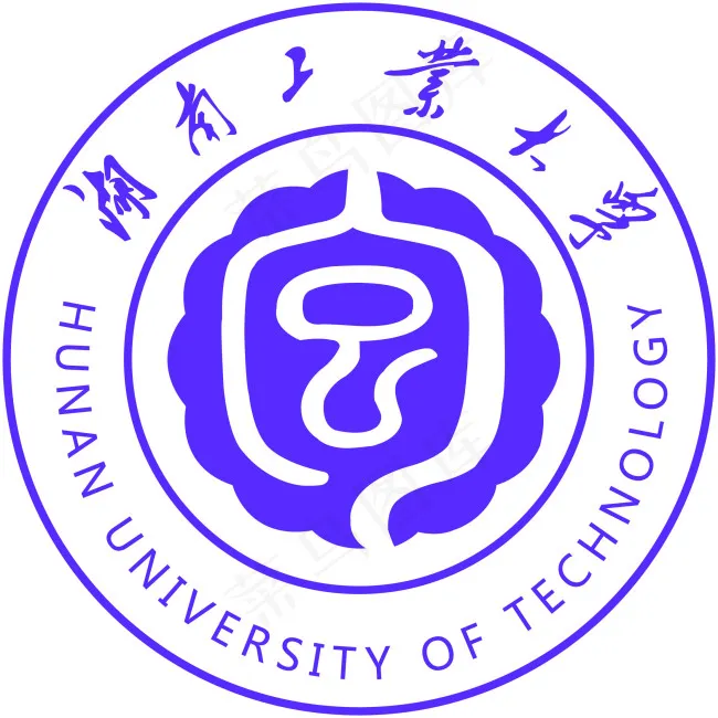 湖南工业大学校徽ai矢量模版下载