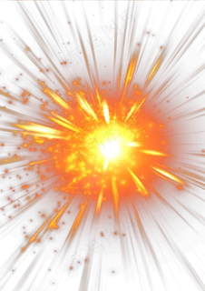 能量爆发火光炫光png免扣素材 能量爆发火光炫光png免扣素材