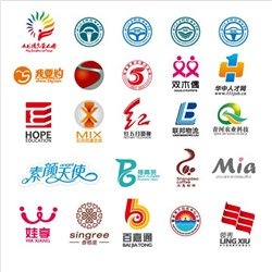 行业logo标志02ai矢量模版下载