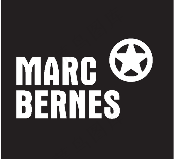 Marc_Bernes logo设...ai矢量模版下载