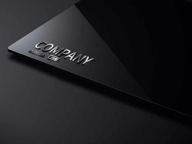 高端logo设计效果图智能贴图模版样机高端logo设计效果图