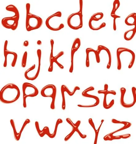 创造性的番茄酱的文本矢量素材eps,ai矢量模版下载