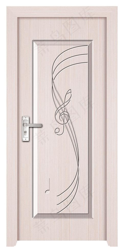 生态雕刻木门图片