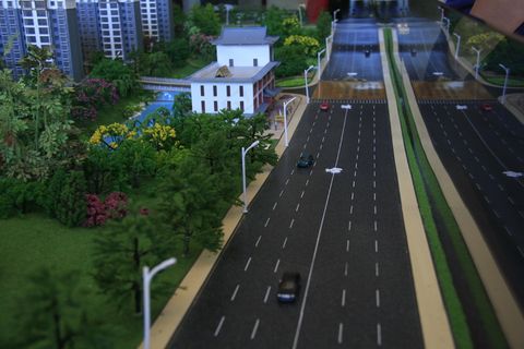 楼盘道路图片