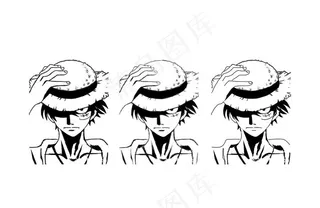 海贼王路飞霸气头像图片