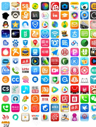 常见APP ICON图片