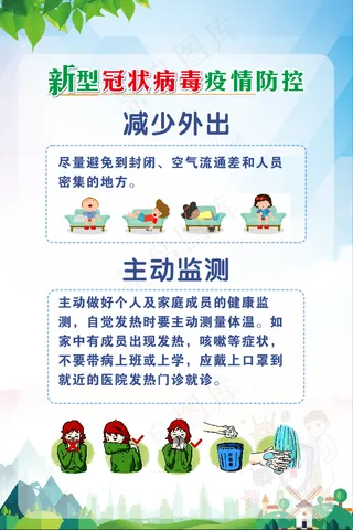 疫情展板