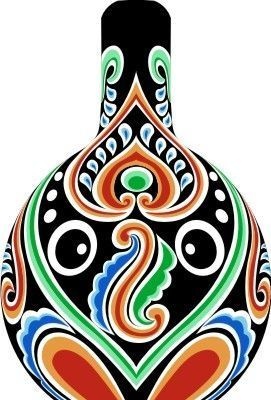 马勺脸谱 中华传统 装饰 AI